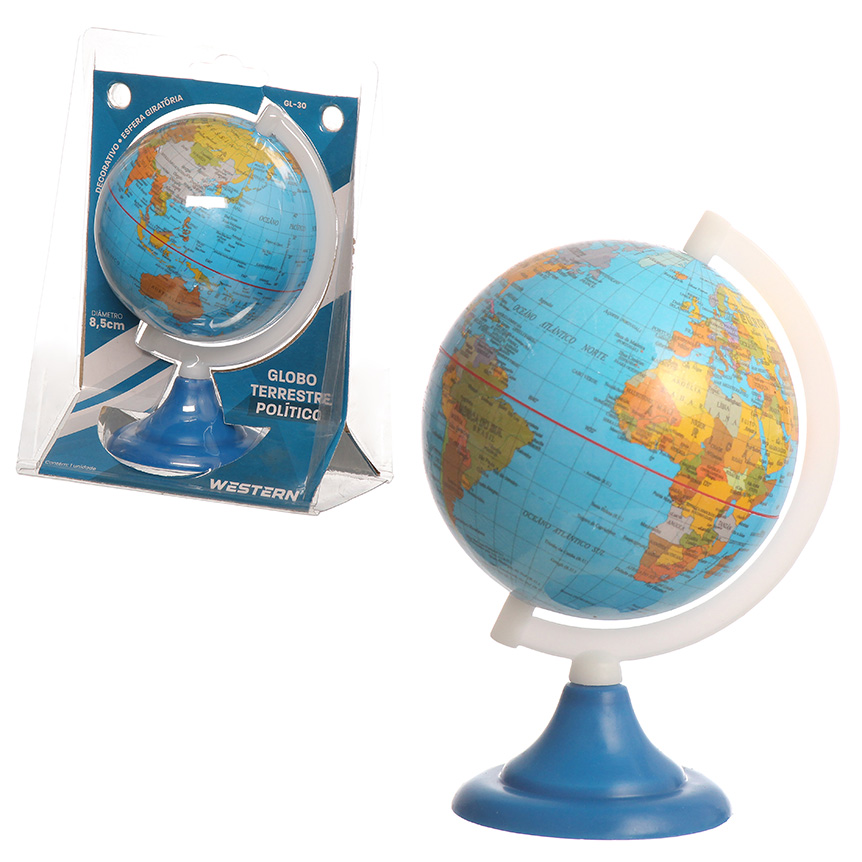 GLOBO TERRESTRE 8,5CM