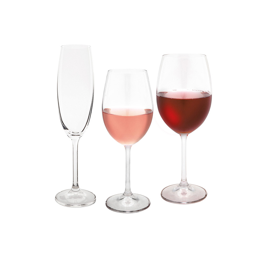 TACA DE CRISTAL GASTRO 18 PECAS