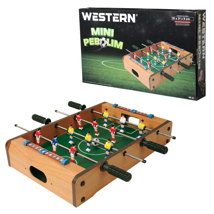 MINI MESA DE PEBOLIM 51 X 31 X 9CM