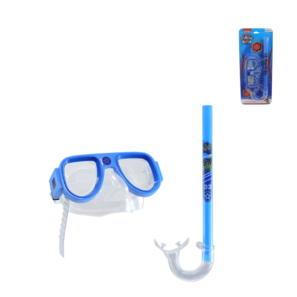 MASCARA E SNORKEL PATRULHA CHASE