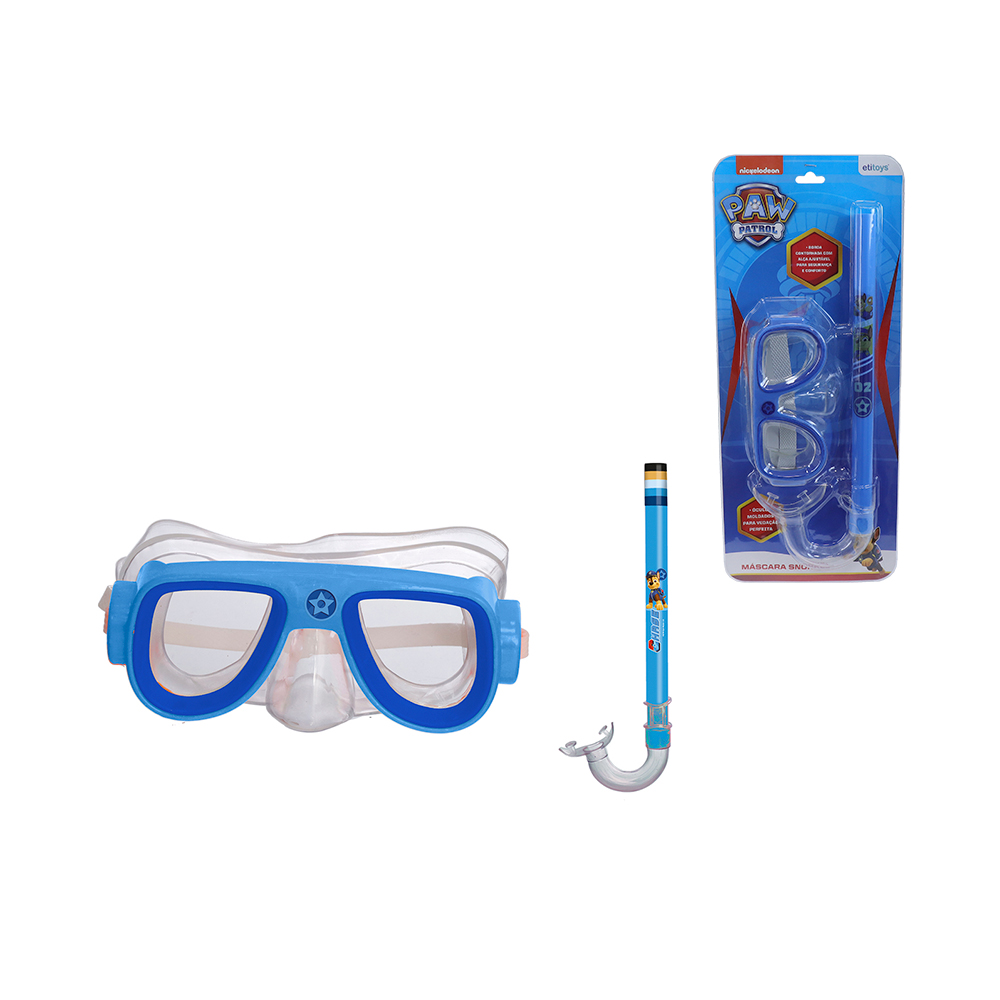 MASCARA E SNORKEL PATRULHA CANINA SKYE