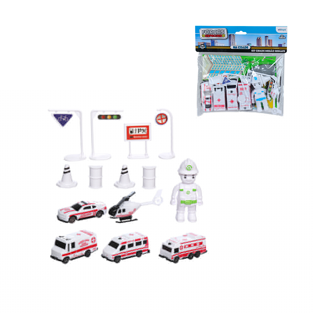 KIT CIDADE MISSAO RESGATE
