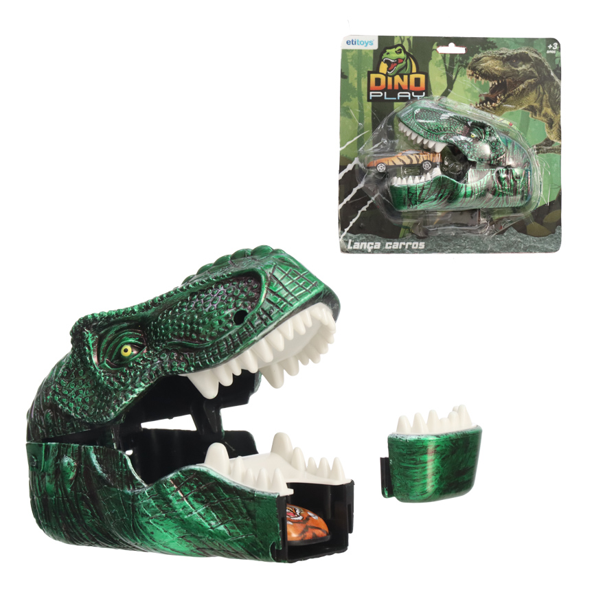 LANCA CARROS DINOSSAURO