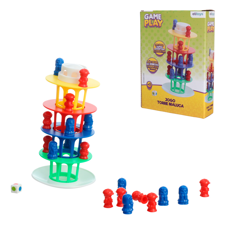 JOGO TORRE MALUCA 27 PECAS