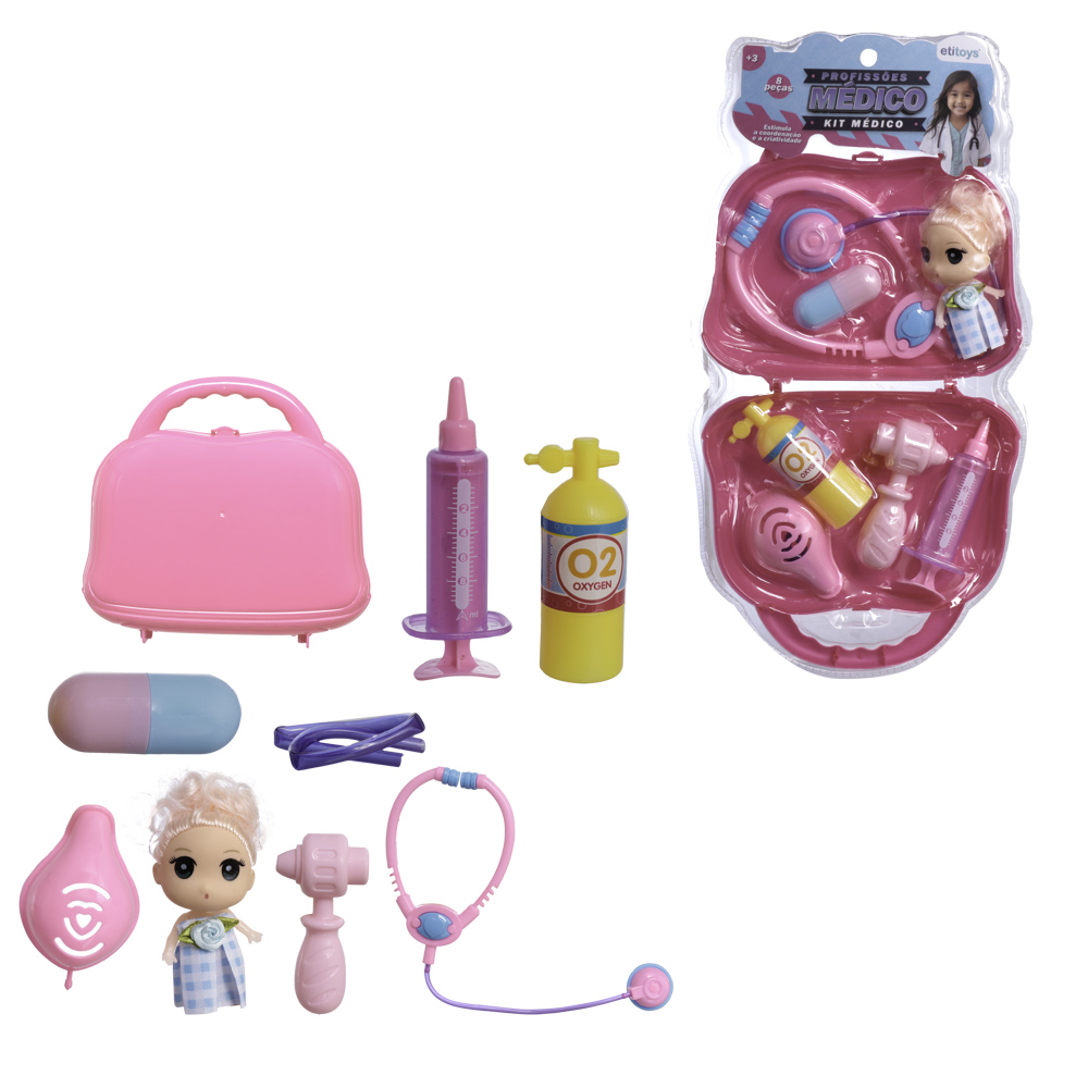 KIT MEDICO PRIMEIROS SOCORROS 8 PECAS