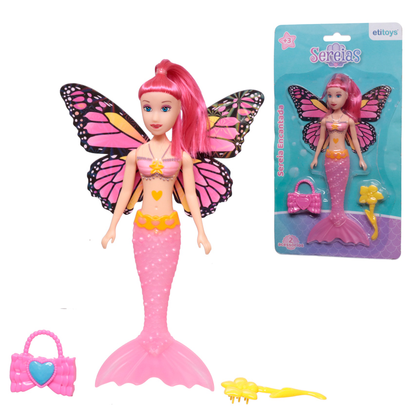 SEREIA ENCANTADA COM ACESSORIOS