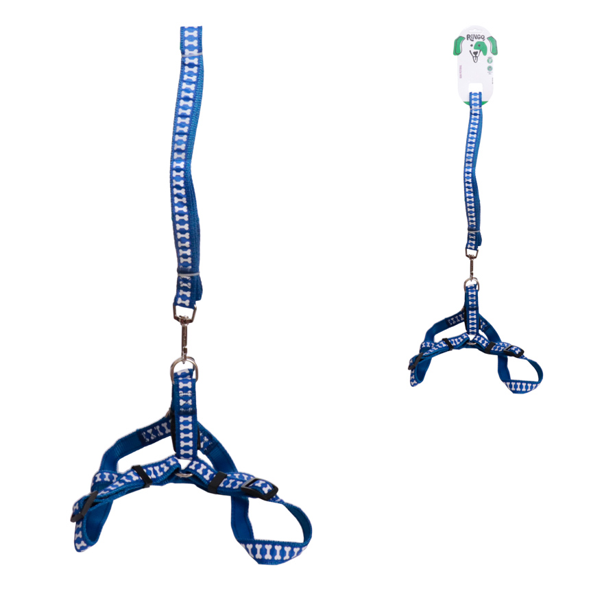 GUIA PEITORAL AJUSTAVEL PARA CAES 25KG 120X2CM