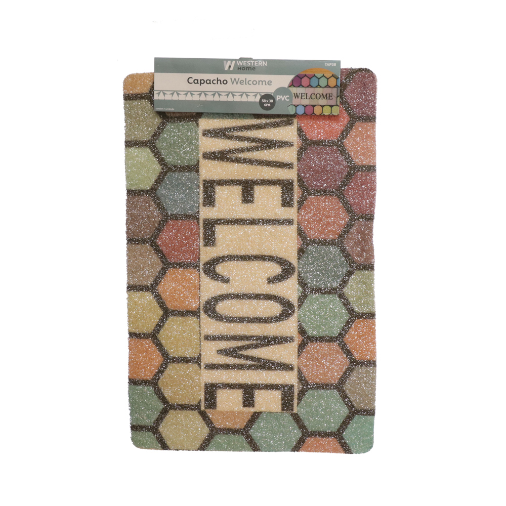 CAPACHO WELCOME 58X38CM