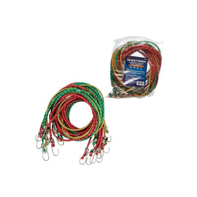 JOGO 10 EXTENSORES ELASTICOS PARA BAGAGEIRO 1M X 5MM