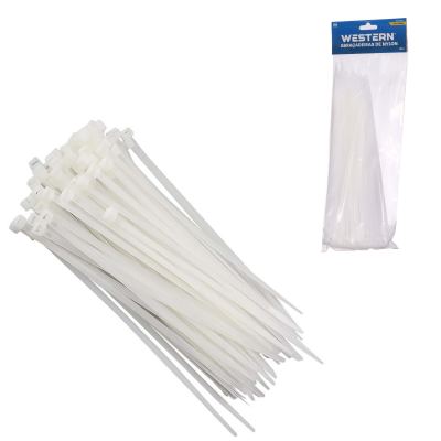 ABRACADEIRA BRANCA 4,5X250MM 100 PECAS