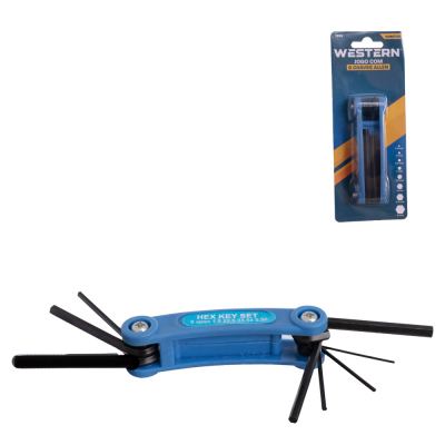 JOGO 8 CHAVES ALLEN CURTAS DOBRAVEIS 1,5MM A 6MM