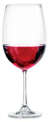 TACA PARA VINHO BORDEAUX DE CRISTAL MILVUS 640ML 6 PECAS