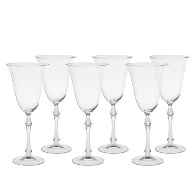 TACA PARA VINHO TINTO DE CRISTAL PARUS 250ML 6PECAS