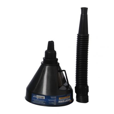 FUNIL FLEXIVEL PARA COMBUSTIVEL COM FILTRO E ALCA 36CM X 13,5 CM