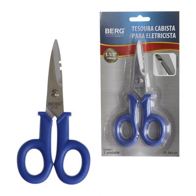 TESOURA CABISTA PARA ELETRICISTA 5.1/2