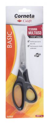 TESOURA MULTIUSO 7.1/2" BASIC