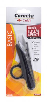 TESOURA BASIC TECELAO ARREMATE 4 1/2"
