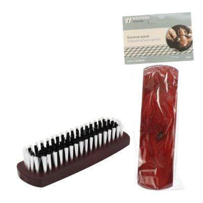 ESCOVA PARA SAPATO 160X45MM