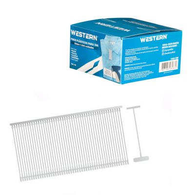 PINO PLASTICO PARA TAG 30MM BRANCO 1000 PECAS