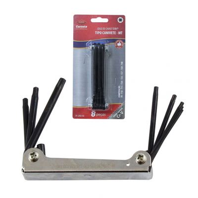 TORX CANIVETE MT T9-T40 JG 8PC