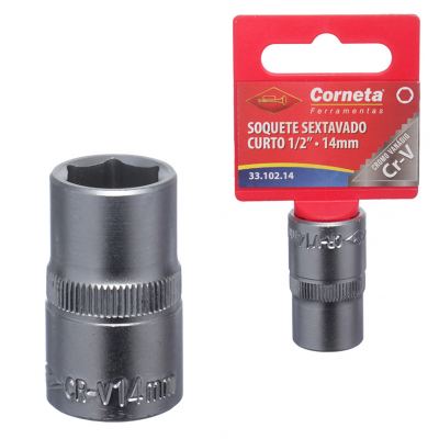 SOQUETE SEXTAVADO CRT 1/2 14MM