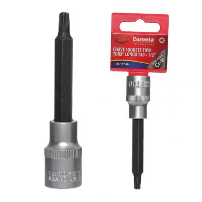 CHAVE SOQUETE TORX LONGO T40 1/2"