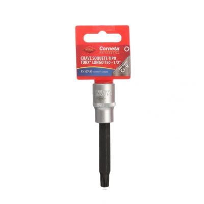 CHAVE SOQUETE TORX LONGO T50 1/2"