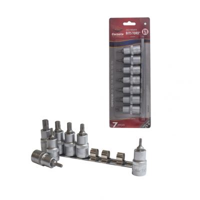 SOQUETE BITS TORX 1/2 JG 7PC