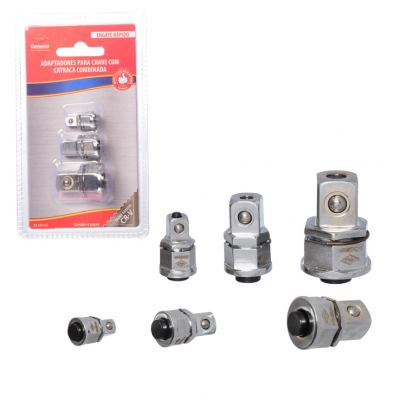 ADAPTADORES PARA CHAVE COM CATRACA COMBINADA ENGATE RAPIDO