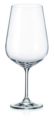 TACA PARA VINHO TINTO DE CRISTAL TORI 850ML 6 PECAS