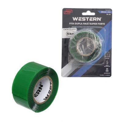 FITA DUPLA-FACE FORTE 30MMX2M