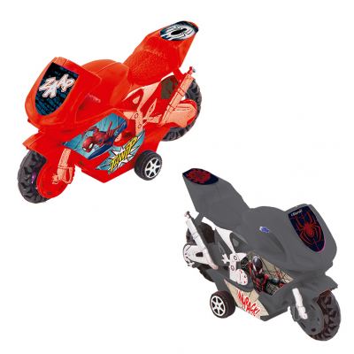 MOTO DE FRICCAO SPIDERMAN 2 PECAS