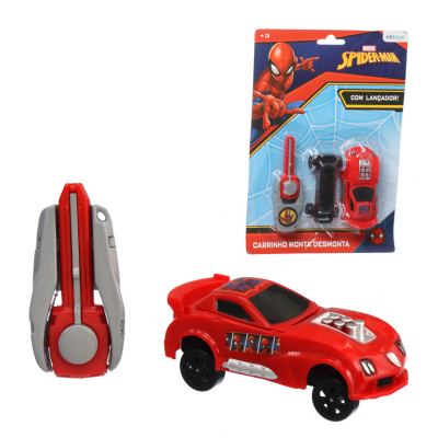 CARRINHO MONTA E DESMONTA SPIDERMAN