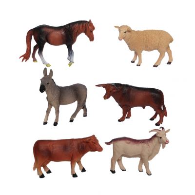 KIT ANIMAIS DA FAZENDA 2 PECAS