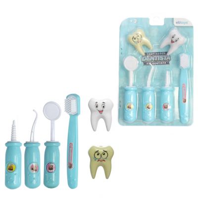 KIT PROFISSOES DENTISTA BLISTER 6 PECAS