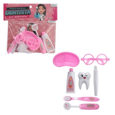 KIT PROFISSOES DENTISTA OPP 7 PECAS