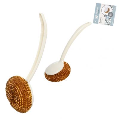 ESPONJA DE ACO COM CABO 22CM