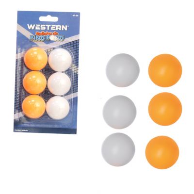 BOLA PARA PING PONG 6 PECAS