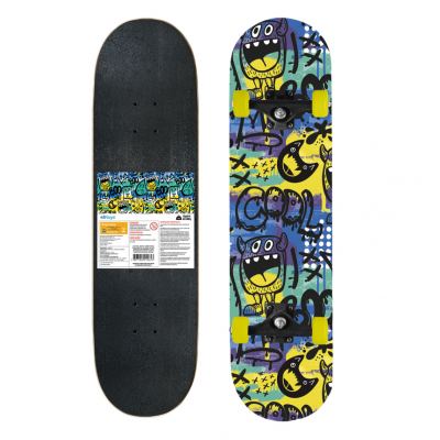 SKATE COM LIXA BOO