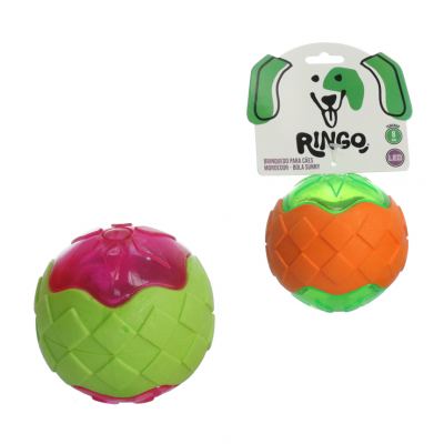 BRINQUEDO PARA CAES MORDEDOR BOLA 8CM