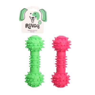 BRINQUEDO PARA CACHORRO HALTERES 14CM -  