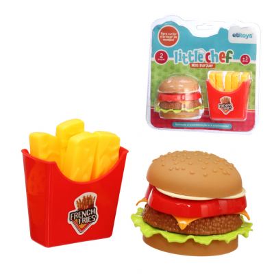 KIT COMIDINHA MINI BURGER 2 PECAS