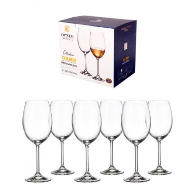 TACA PARA VINHO TINTO DE CRISTAL GASTRO 450ML 6 PECAS