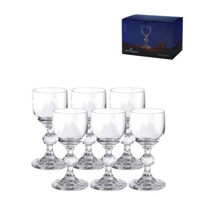 TACA PARA LICOR DE CRISTAL KLAUDIE 50ML 6 PECAS