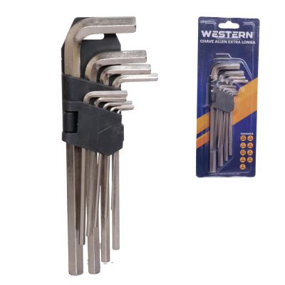 CHAVE ALLEN EXTRA LONGA 9PC