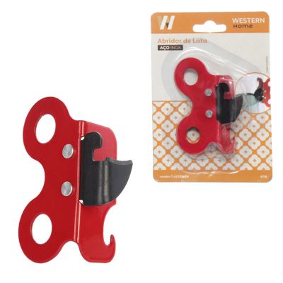ABRIDOR PARA LATA DE FERRO VERMELHO