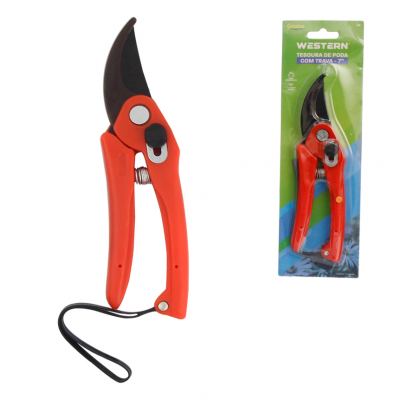 TESOURA DE PODA COM TRAVA 18,5CM 7"