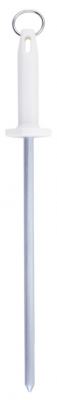 CHAIRA DE INOX COM CABO BRANCO PREMIUM 12"