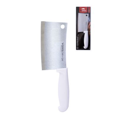 CUTELO DE INOX COM CABO BRANCO DAY BY DAY 6"