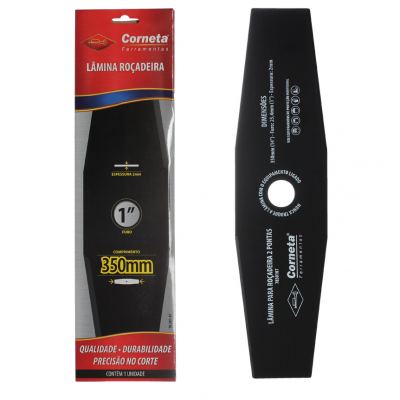 LAMINA ROCADEIRA 2 PONTA 350MM X 1'